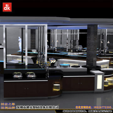 高端品牌酒店自助餐臺工廠 餐飲家具廚房設備 dk單位食堂自助餐臺